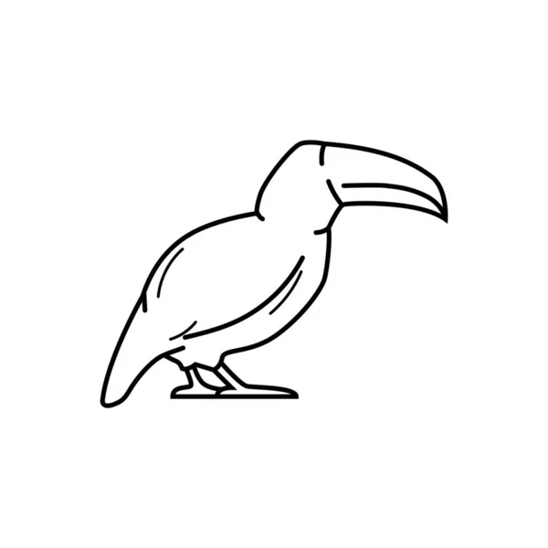 Animal Icono Sobre Fondo Blanco — Vector de stock