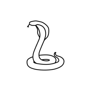 Beyaz arkaplanda hayvan simgesi 