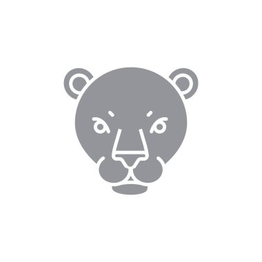 Basit grafik simgesi vektör illüstrasyonu