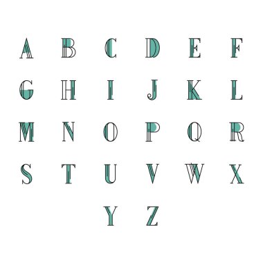 Basit grafik simgesi vektör illüstrasyonu