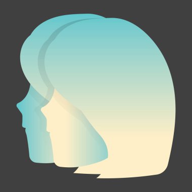 Basit grafik simgesi vektör illüstrasyonu