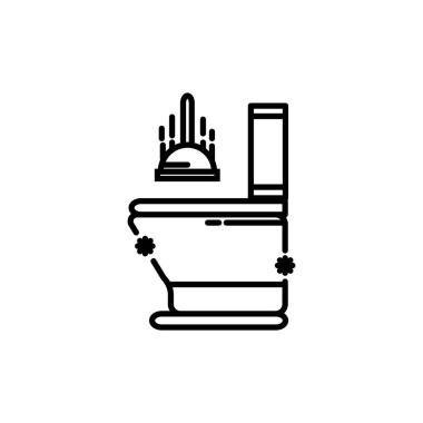 Vektör illüstrasyonu, simge ögesi arkaplanı