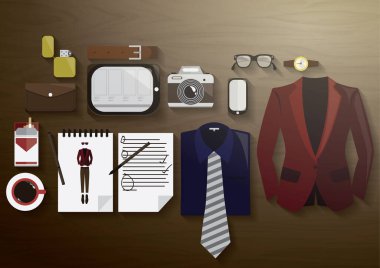 Vektör illüstrasyonu, simge ögesi arkaplanı