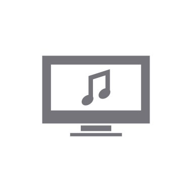 Simgeli basit biçimlendirilmiş pankart, vektör illüstrasyonu