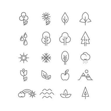 Basit grafik simgesi vektör illüstrasyonu