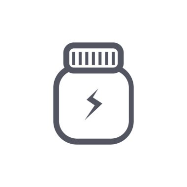 Basit grafik simgesi vektör illüstrasyonu