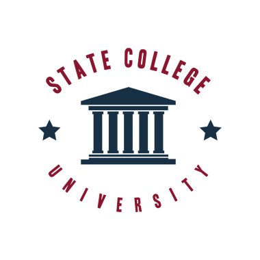 Basit grafik simgesi vektör illüstrasyonu