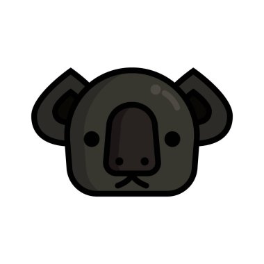 Vektör illüstrasyonu, simge ögesi arkaplanı