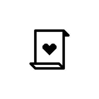 Web sitesi, vektör illüstrasyonu için düz simge 