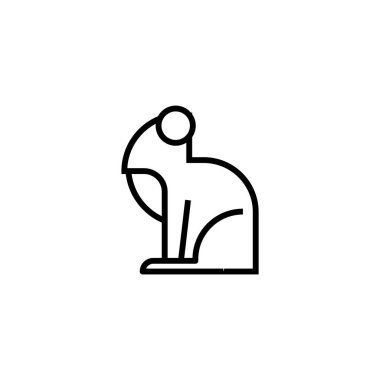 modern grafik simgesi vektör illüstrasyonu 