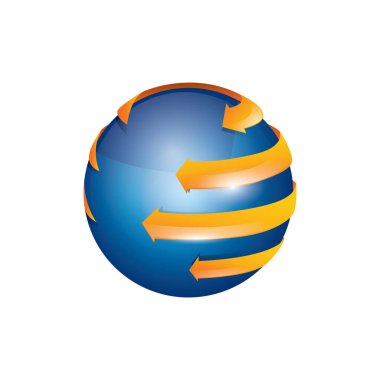 iş simgesi vektör illüstrasyonu