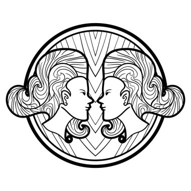 modern grafik simgesi vektör illüstrasyonu 