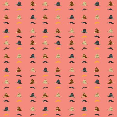 Meksika vektör illüstrasyonu, simge ögesi arkaplanı