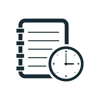 iş simgesi vektör illüstrasyonu