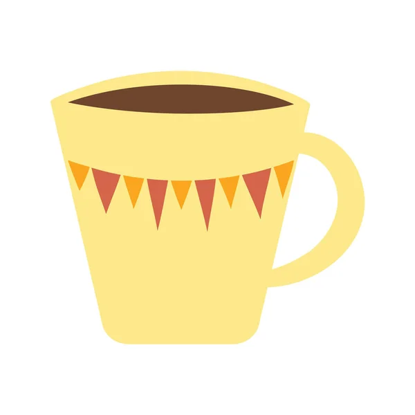 Kleurrijke Vector Illustratie Voor Koffie Thema — Stockvector
