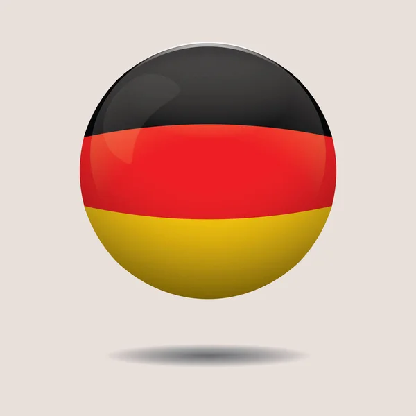 Alemanha Conceito Ícone Vetor Ilustração — Vetor de Stock