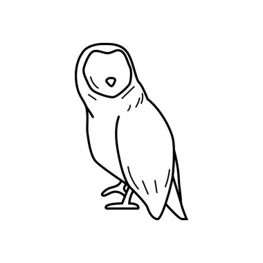 Beyaz arkaplanda hayvan simgesi 