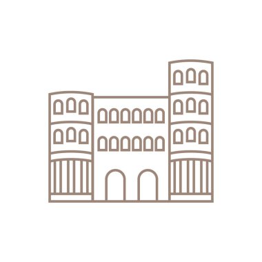 Basit grafik vektör illüstrasyonu