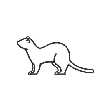 Simgeli basit biçimlendirilmiş pankart, vektör illüstrasyonu