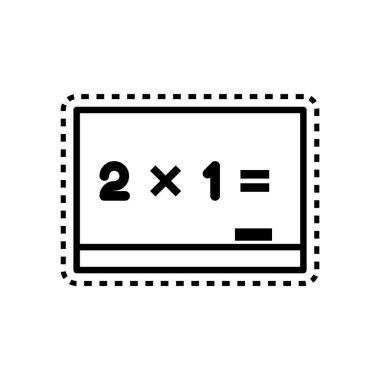 Basit grafik vektör illüstrasyonu