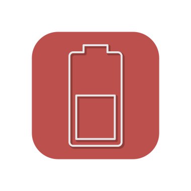 Web sitesi, vektör illüstrasyonu için düz simge 