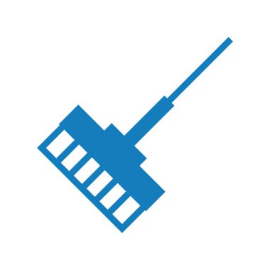 Tasarımınız için temizleme simgesinin vektör şablonu