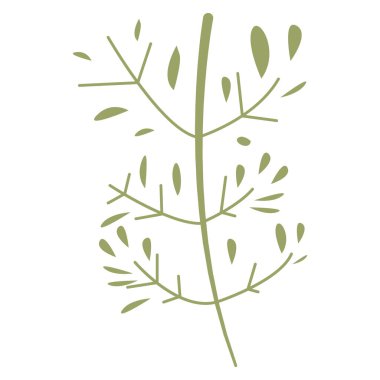 Basit grafik simgesi vektör illüstrasyonu