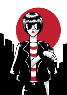 Web sitesi, vektör illüstrasyonu için düz simge