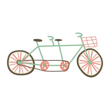 Basit grafik simgesi vektör illüstrasyonu