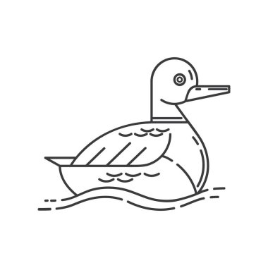 Simgeli basit biçimlendirilmiş pankart, vektör illüstrasyonu