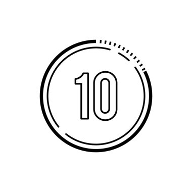 Basit grafik vektör illüstrasyonu