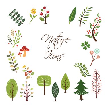 Basit grafik vektör illüstrasyonu