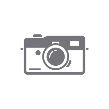 Simgeli basit biçimlendirilmiş pankart, vektör illüstrasyonu