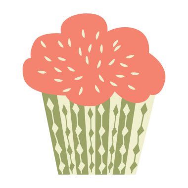 Basit grafik simgesi vektör illüstrasyonu