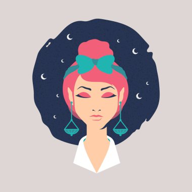 Basit grafik simgesi vektör illüstrasyonu