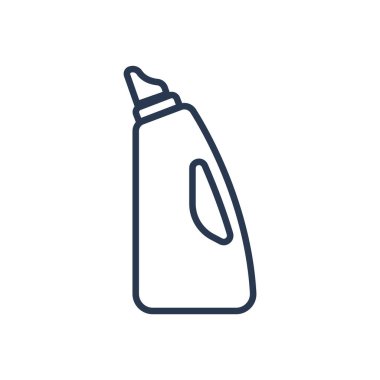 Tasarımınız için temizleme simgesinin vektör şablonu