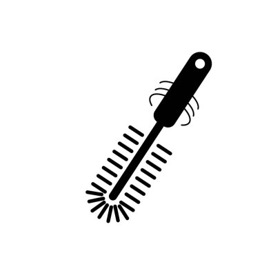 Tasarımınız için temizleme simgesinin vektör şablonu