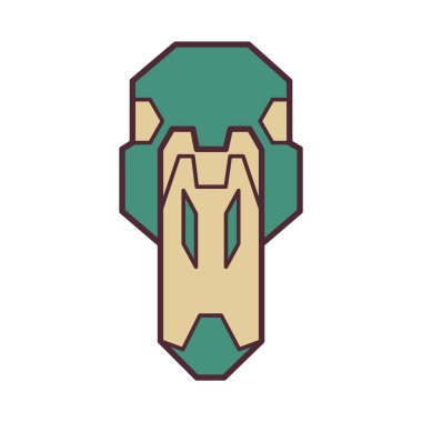 Web sitesi, vektör illüstrasyonu için düz simge 