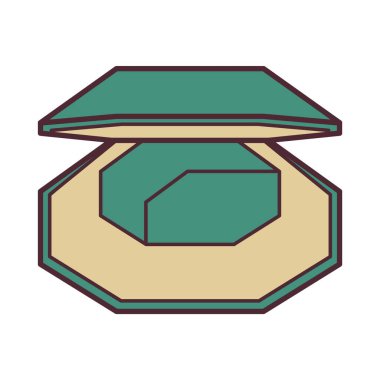 Basit grafik vektör illüstrasyonu