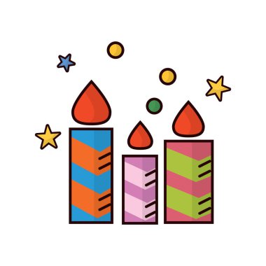 Vektör illüstrasyonu, simge ögesi arkaplanı