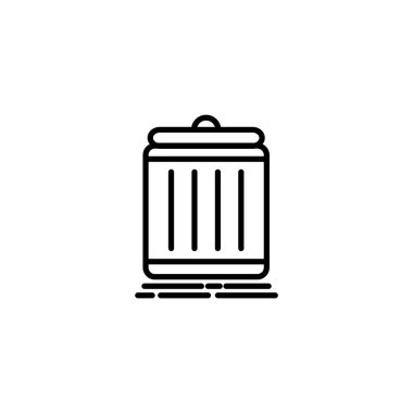 bin vektör illüstrasyonu, simge ögesi arkaplanı