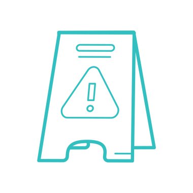 Tasarımınız için temizleme simgesinin vektör şablonu