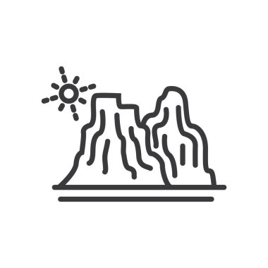 Basit grafik vektör illüstrasyonu