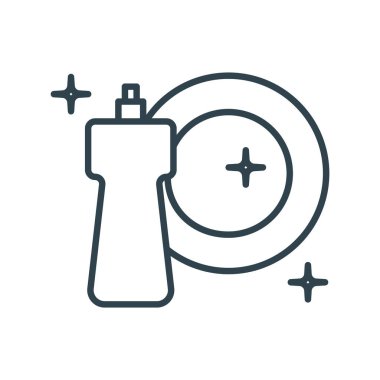 Web sitesi, vektör illüstrasyonu için düz simge