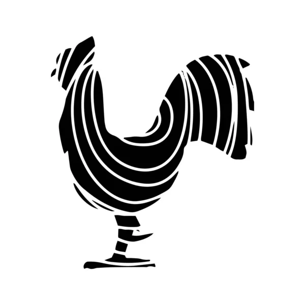 Cocinar Animal Vector Icono Concepto Diseño — Vector de stock