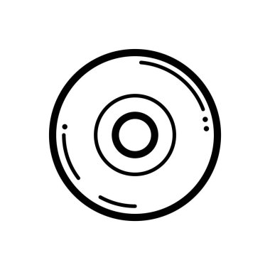 Basit grafik vektör illüstrasyonu