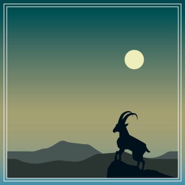 Basit grafik vektör illüstrasyonu