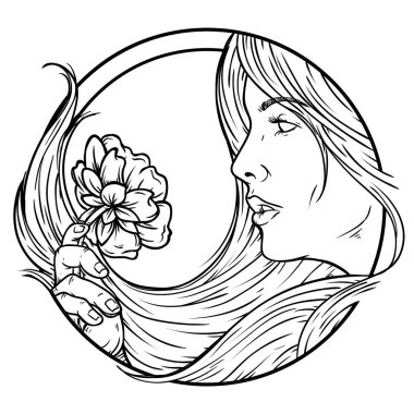 Basit grafik simgesi vektör illüstrasyonu