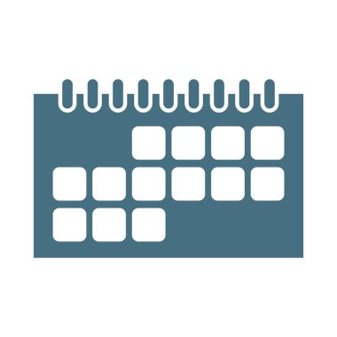 Zaman simgesinin vektör şablonu, saat illüstrasyonu 