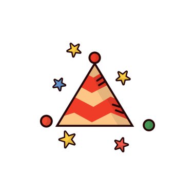 Vektör illüstrasyonu, simge ögesi arkaplanı